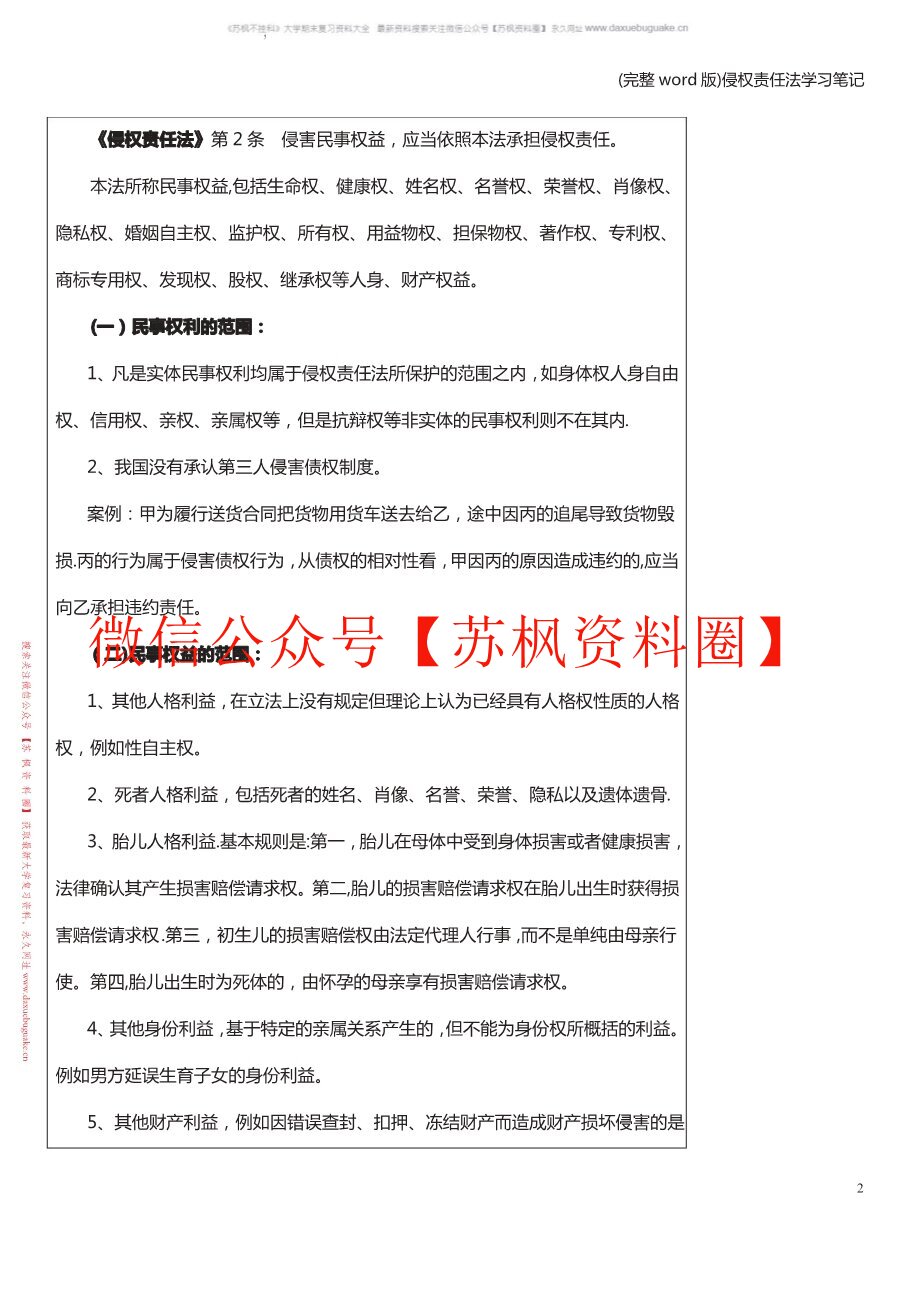 侵权责任法